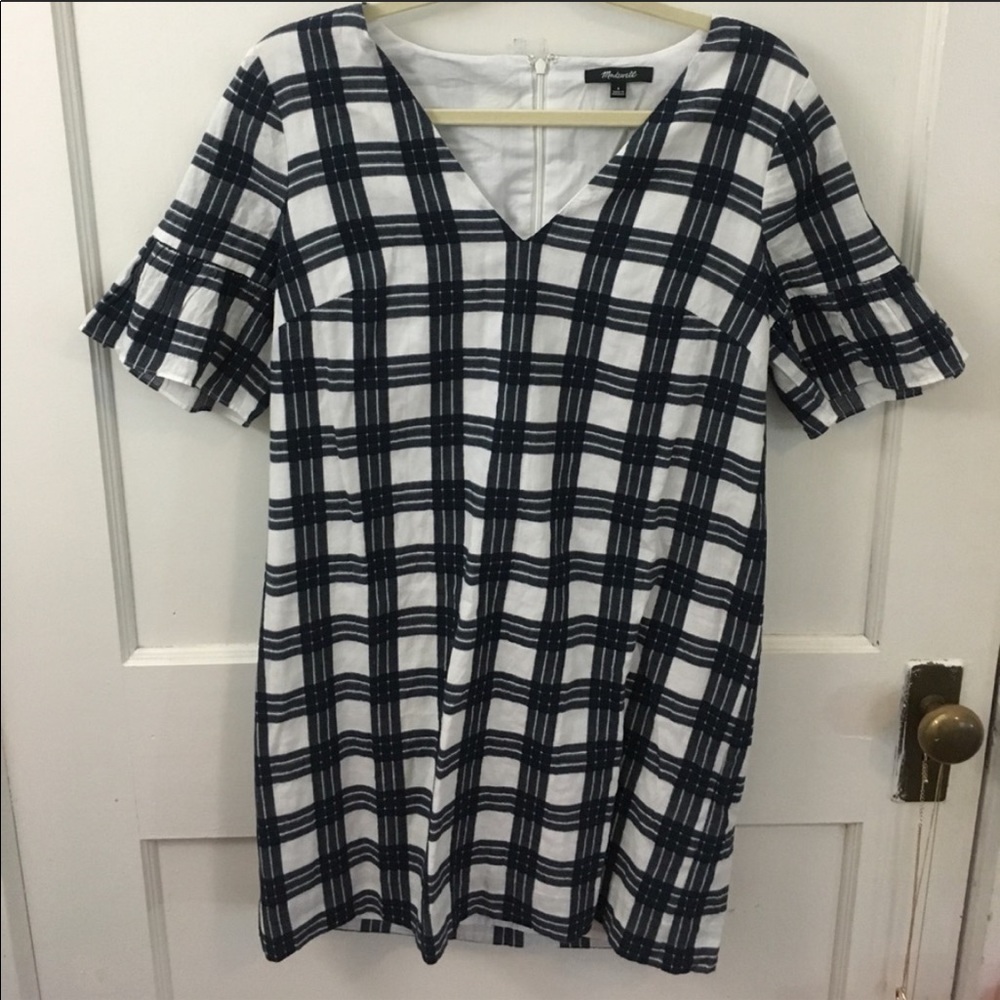 Madewell bell-sleeve dress